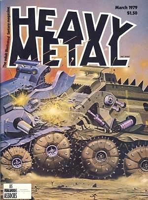 Item #15475 Heavy Metal Magazine March 1979 Vol. II No. 11. Sean Kelly, Valerie Marchant, eds