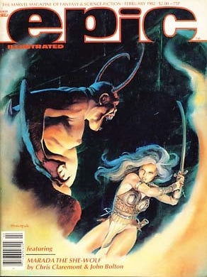 Item #15503 Epic Illustrated February 1982 Vol. 1 No. 10. Archie Goodwin, ed