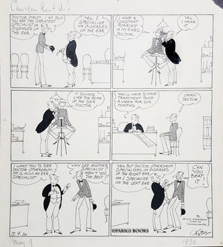 Item #15548 Maurice Ketten Can You Beat It! 1930 Original Comic Strip Art. Maurice Ketten,...