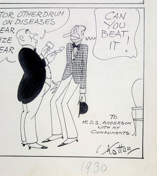 Maurice Ketten Can You Beat It! 1930 Original Comic Strip Art.