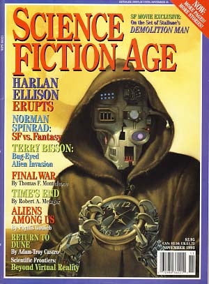 Item #15568 Science Fiction Age November 1993 Vol. 2 No. 1. Scott Edelman, ed