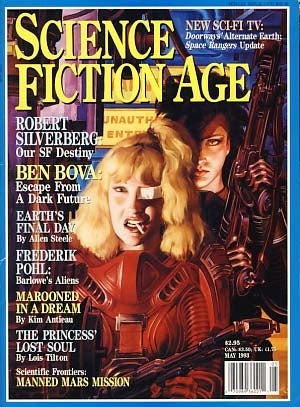 Item #15573 Science Fiction Age May 1993 Vol. 1 No. 4. Scott Edelman, ed