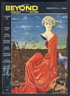 Item #15624 Beyond Fantasy Fiction November 1953 Vol. 1 No. 3. H. L. Gold, ed