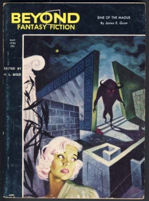 Item #15626 Beyond Fantasy Fiction May 1954. H. L. Gold, ed