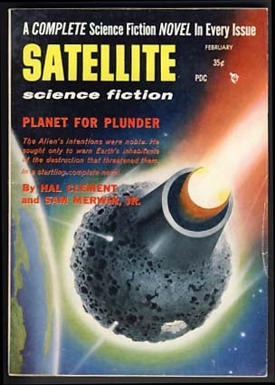 Item #15644 Satellite Science Fiction February 1957 Vol. 1 No. 3. Leo Margulies, ed
