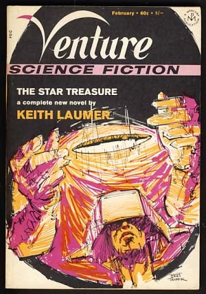 Item #15658 Venture Science Fiction Magazine February 1970 Vol. 4 No. 1. Edward L. Ferman, ed