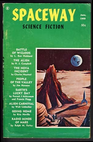 Item #15668 Spaceway June 1969 Vol. 4 No. 2. Gary William Crawford, ed.