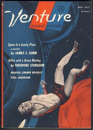 Item #15714 Venture Science Fiction Magazine May 1957 Vol. 1 No. 3. Robert P. Mills, ed