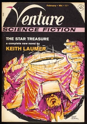 Item #15715 Venture Science Fiction Magazine February 1970 Vol. 4 No. 1. Edward L. Ferman, ed