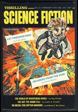 Item #15723 Thrilling Science Fiction February 1972. Sol Cohen, ed