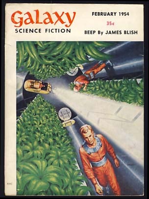 Item #15769 Galaxy Science Fiction February 1954 Vol. 7 No. 5. H. L. Gold, ed