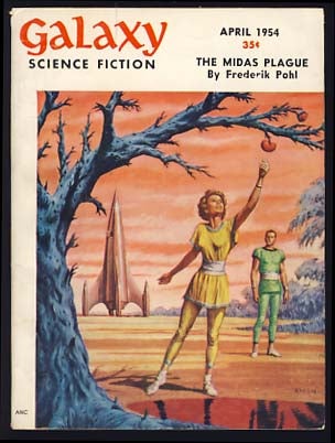 Item #15772 Galaxy Science Fiction April 1954 Vol. 8 No. 1. H. L. Gold, ed