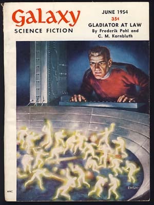Item #15774 Galaxy Science Fiction June 1954 Vol. 8 No. 3. H. L. Gold, ed