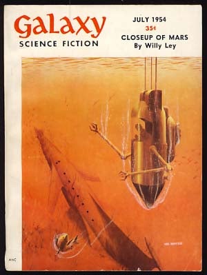 Item #15775 Galaxy Science Fiction July 1954 Vol. 8 No. 4. H. L. Gold, ed