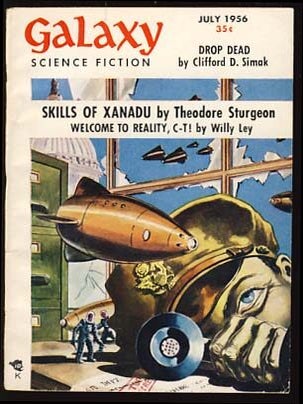 Item #15790 Galaxy Science Fiction July 1956 Vol. 12 No. 3. H. L. Gold, ed