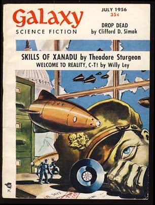 Item #15790 Galaxy Science Fiction July 1956 Vol. 12 No. 3. H. L. Gold, ed