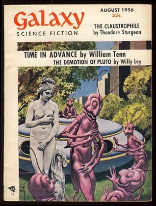 Item #15791 Galaxy Science Fiction August 1956 Vol. 12 No. 4. H. L. Gold, ed