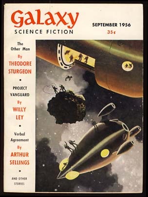 Item #15792 Galaxy Science Fiction September 1956 Vol. 12 No. 5. H. L. Gold, ed