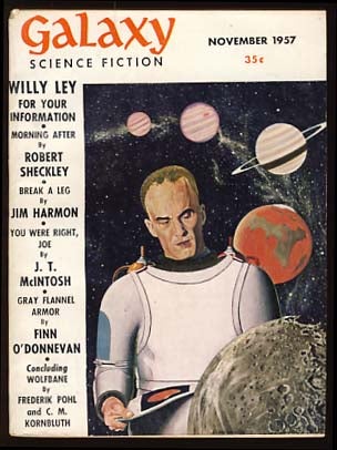 Item #15797 Galaxy Science Fiction November 1957 Vol. 15 No. 1. H. L. Gold, ed