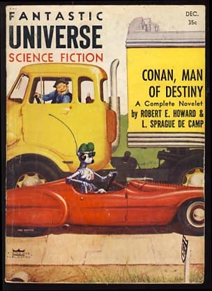 Item #15843 Fantastic Universe December 1955 Vol. 4 No. 5. Leo Margulies, ed