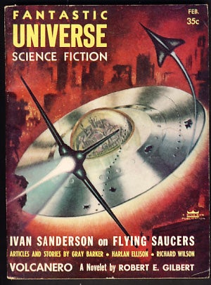 Item #15959 Fantastic Universe February 1957 Vol. 7 No. 2. Hans Stefan Santesson, ed