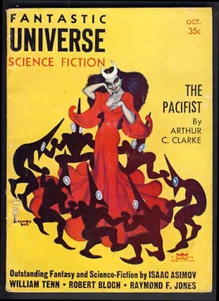 Item #15962 Fantastic Universe October 1956 Vol. 6 No. 3. Hans Stefan Santesson, ed