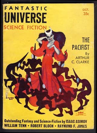 Item #15962 Fantastic Universe October 1956 Vol. 6 No. 3. Hans Stefan Santesson, ed.