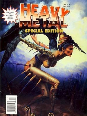 Item #16208 Heavy Metal July 1996. Kevin Eastman, ed