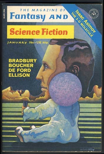 Item #16255 The Magazine of Fantasy and Science Fiction January 1972. Edward L. Ferman, ed.