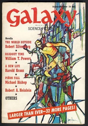 Item #16257 Galaxy Magazine October-November 1970. Ejler Jakobsson, ed