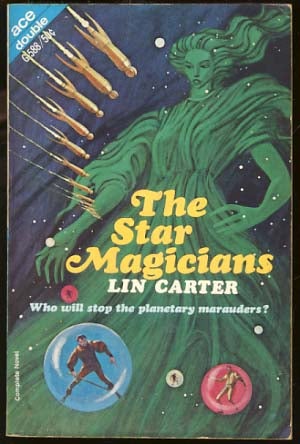 Item #16302 The Star Magicians / The Off- Worlders. Lin / Baxter Carter, John.