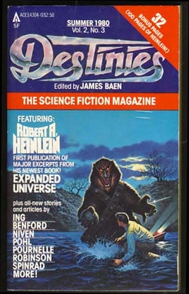 Item #16318 Destinies: The Paperback Magazine of Science Fiction and Speculative Fact Summer...