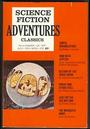 Item #16467 Science Fiction Adventure Classics July 1973. Sol Cohen, ed.