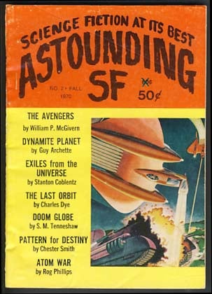 Item #16469 Astounding SF Fall 1970 No. 2. Authors.