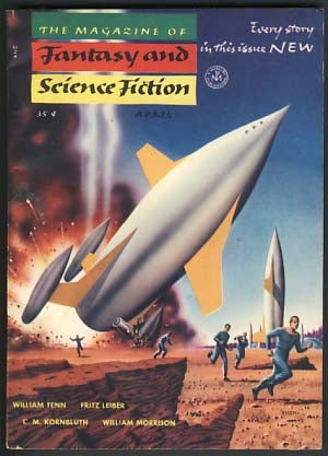 Item #16472 The Magazine of Fantasy and Science Fiction April 1954. Anthony Boucher, J. Francis...
