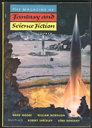 Item #16475 The Magazine of Fantasy and Science Fiction October 1954 Vol. 7 No. 4. Anthony...