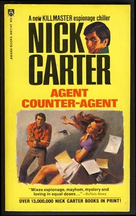 Item #16520 Agent Counter-Agent. Nick Carter, Ralph Eugene Hayes