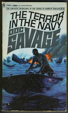 Item #16529 The Terror in the Navy - A Doc Savage Adventure. Kenneth Robeson, Lester Dent