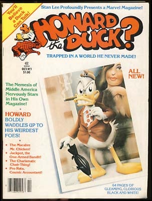 Item #16893 Howard the Duck Vol. 1 No. 1. Authors
