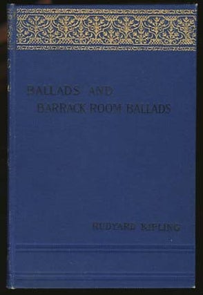 Item #16960 Ballads and Barrack-Room Ballads. Rudyard Kipling
