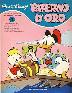 Item #17019 Paperino D'Oro #4 - Settembre 1979. Carl Barks