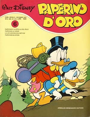 Item #17020 Paperino D'Oro #6 - Novembre 1979. Carl Barks.
