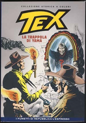 Item #17085 Tex Collezione Storica a Colori #57 - La trappola di Yama. Gianluigi Bonelli, Aurelio...