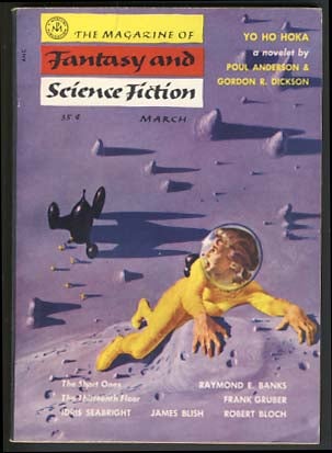 Item #17285 The Magazine of Fantasy and Science Fiction March 1955. Anthony Boucher, ed