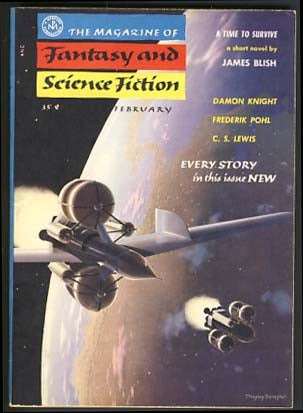 Item #17292 The Magazine of Fantasy and Science Fiction February 1956. Anthony Boucher, ed