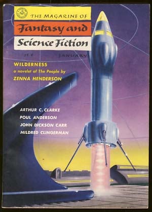 Item #17373 The Magazine of Fantasy and Science Fiction January 1957 Vol. 12 No. 1. Anthony...