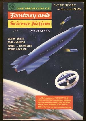 Item #17377 The Magazine of Fantasy and Science Fiction November 1957. Anthony Boucher, ed