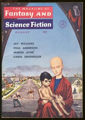 Item #17388 The Magazine of Fantasy and Science Fiction August 1959 Vol. 17 No. 2. Robert P....