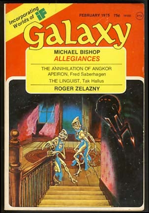 Item #17395 Galaxy February 1975. James Baen, ed.