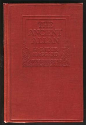 Item #17416 The Ancient Allan. Henry Rider Haggard